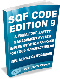 SQF 9 & FSMA Food Implementation Workbook Sample
